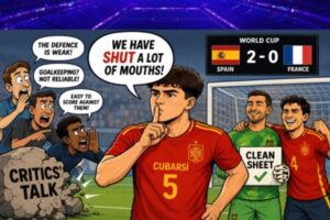 France Fired Shot After Shot, but Spain's Rock-Solid Defence Slammed the Door