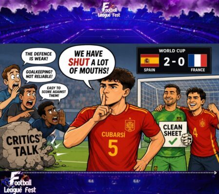 France Fired Shot After Shot, but Spain's Rock-Solid Defence Slammed the Door