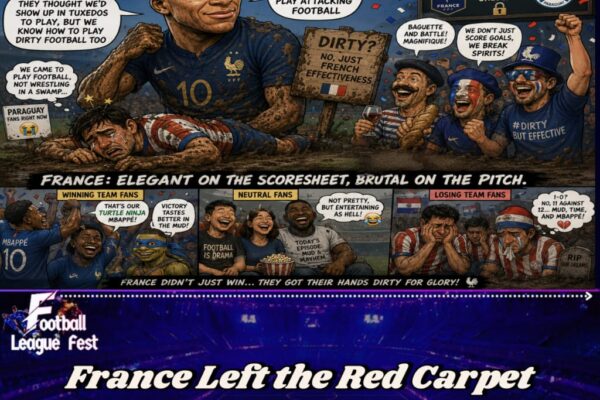 France Won by One Goal and a Lifetime Supply of Ice Packs