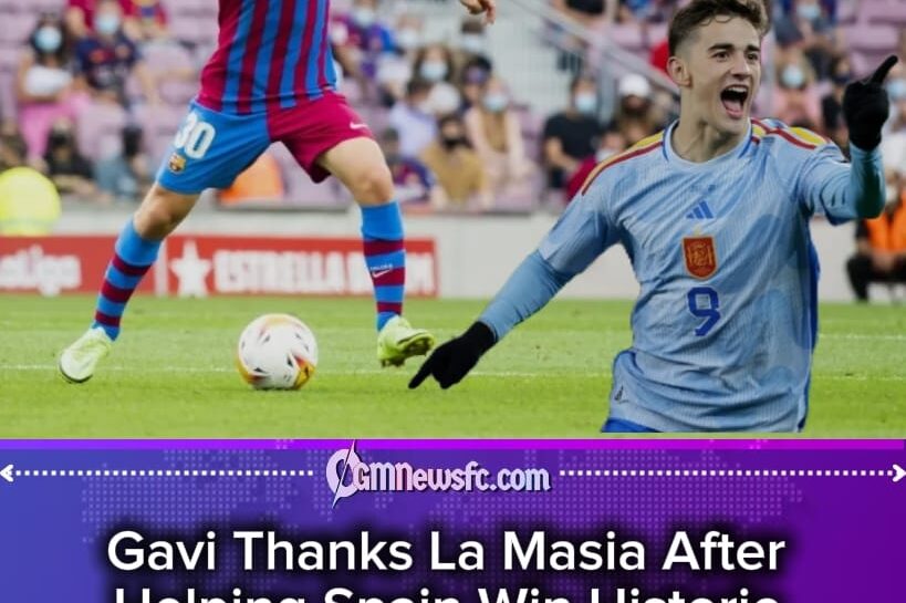 GAVI’S WORLD CUP CONFESSION: BARCELONA STAR CREDITED LA MASIA FOR MAKING A CHAMPION, WHILE FOOTBALL WORLD DEMANDS A STATUE OF HIS CHILDHOOD BOOTS — OGM NEWS FC
