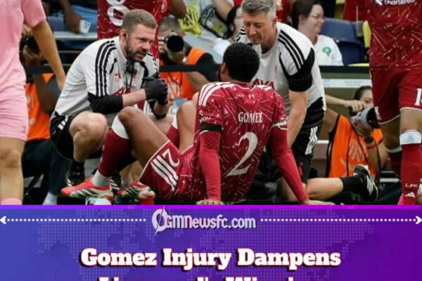 Victory with a Twist: Gomez Injury Steals the Spotlight from Iraola's Dream Liverpool Debut