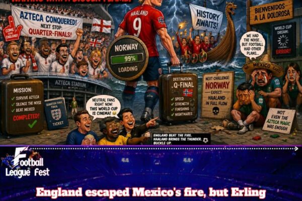 Haaland Says 'Congratulations, England… Now It's My Turn'