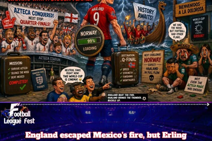 Haaland Says 'Congratulations, England… Now It's My Turn'