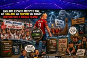 Haaland Says 'Congratulations, England… Now It's My Turn'