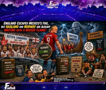 Haaland Says 'Congratulations, England… Now It's My Turn'
