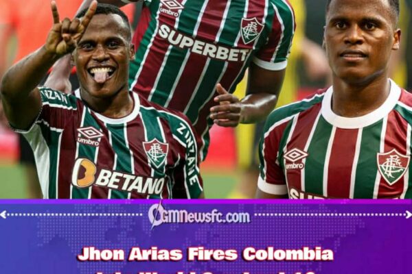 Jhon Arias Leaves Ghana Searching for Air as Colombia Coolly Books a Last-16 Ticket