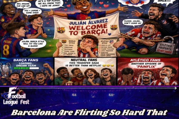 Julián Álvarez Transfer Saga: Barcelona Keep Sending Flowers While Atlético Hide the Vase