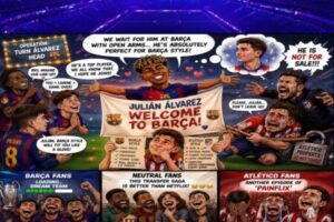 Julián Álvarez Transfer Saga: Barcelona Keep Sending Flowers While Atlético Hide the Vase