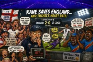 Kane: England Needed a Fire Extinguisher—Fortunately, Kane Was Carrying One