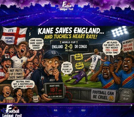 Kane: England Needed a Fire Extinguisher—Fortunately, Kane Was Carrying One