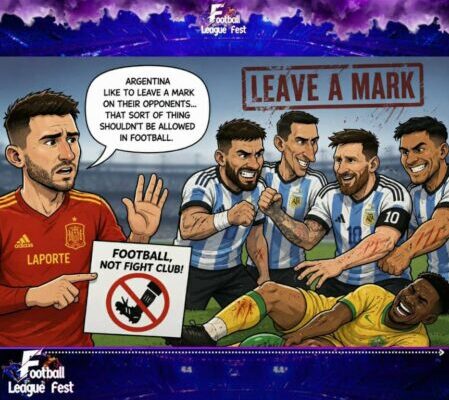 "Leave a Mark… Not a Medical Report!" Laporte Calls Out Argentina's Physical Approach