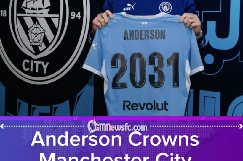 Manchester City Has a New Kingmaker? Anderson Crowns City Royalty After Record £116m Move