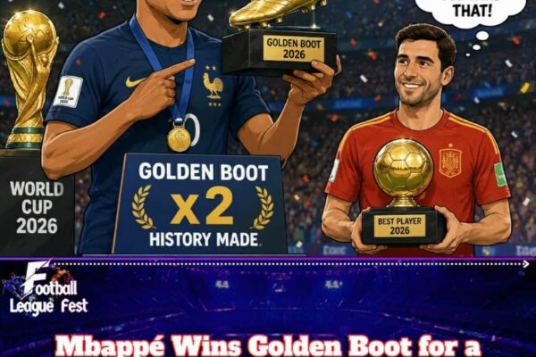 Golden Glory! Mbappé Makes History Twice While Rodri Quietly Steals Football's Report Card