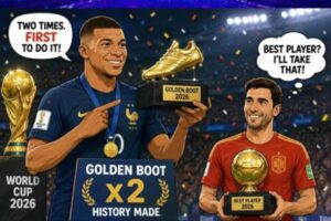 Golden Glory! Mbappé Makes History Twice While Rodri Quietly Steals Football's Report Card