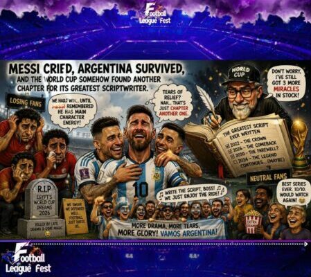Messi's Relief: When Even the GOAT Needed a Tissue Before Writing Another World Cup Ending