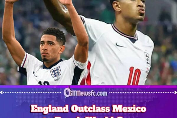 England Escape the Azteca Roar, Leave Mexico Asking for the Match Replay