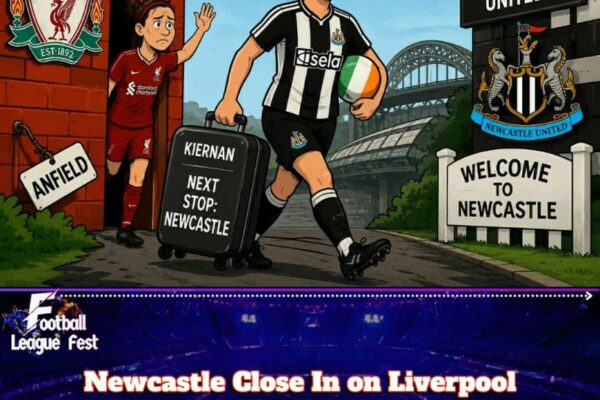 Newcastle Circles Anfield as Kiernan Nears Magpies Move