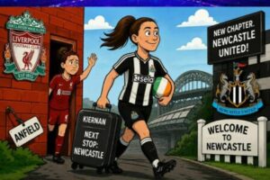 Newcastle Circles Anfield as Kiernan Nears Magpies Move