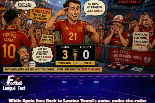 Oyarzabal Quietly Hijacks the Headlines While Spain's Superstar Hype Takes a Coffee Break