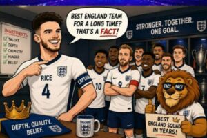 Rice Declares England's Golden Generation Has Arrived — The Rest of the World Checks the Fixture List