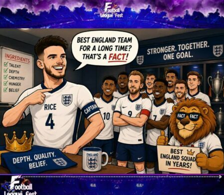 Rice Declares England's Golden Generation Has Arrived — The Rest of the World Checks the Fixture List