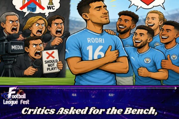 Rodri Sent the Critics an Invoice for Free Motivation