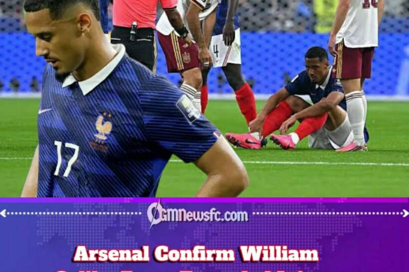 Saliba's Back Waves the White Flag as Arsenal's Defensive Wall Loses Another Brick