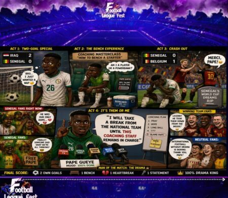 Senegal Lost the Match, Then the Peace Treaty in the Dressing Room