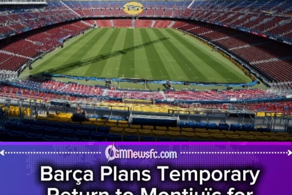 Spotify Camp Nou Renovation: Barça Asks La Liga for Montjuïc Stay as Camp Nou Roof Drama Returns