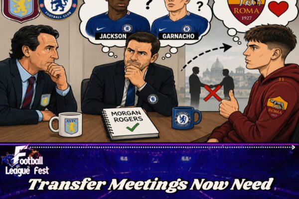 Transfer Tango: Chelsea, Villa and Roma Hold Football's Most Expensive Game of Musical Chairs