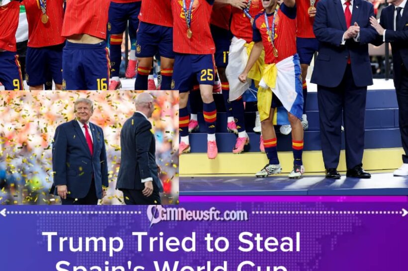 Trump, Trophy and the Great Victory Photo Chase: Boos Echo as Spain's Celebration Takes an Unexpected Twist