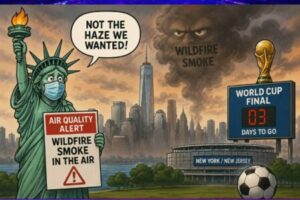 Wildfire Smoke vs. Football: New York's Unexpected Opponent Arrives Before the World Cup Final