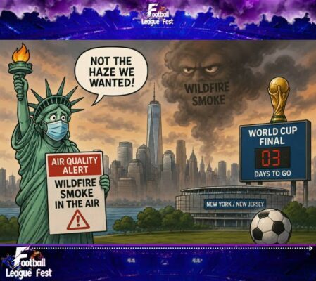 Wildfire Smoke vs. Football: New York's Unexpected Opponent Arrives Before the World Cup Final