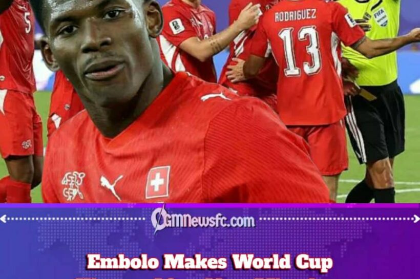 Red Card, Wrong Man: Embolo Makes World Cup History Under Football's New Mistaken Identity Rule