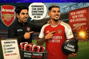 Arteta Warns Arsenal Have Been Ignited — And Apparently the Transfer Window Has Not Been Switched Off
