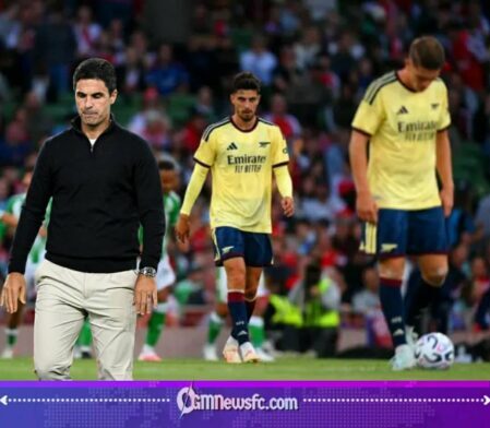 Arteta Says Arsenal Were “Fuming” After Betis Defeat as Dublin Friendly Turns Into Early Season Reality Check