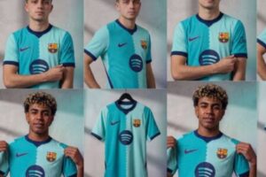 BARÇA OPENS THE TIME MACHINE: BARCELONA’S 2026/27 THIRD KIT BRINGS 1990s STYLE BACK TO THE FUTURE