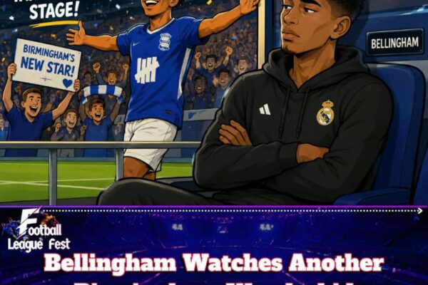 JUDE BELLINGHAM WATCHES A NEW BIRMINGHAM WONDERKID STEAL THE SPOTLIGHT — BRUM HAS FOUND ANOTHER STAR