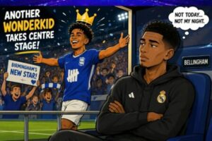 JUDE BELLINGHAM WATCHES A NEW BIRMINGHAM WONDERKID STEAL THE SPOTLIGHT — BRUM HAS FOUND ANOTHER STAR