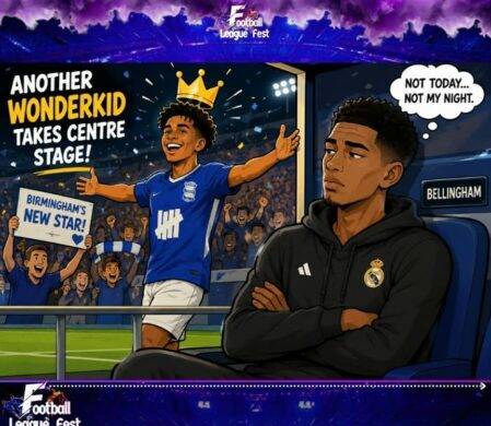 JUDE BELLINGHAM WATCHES A NEW BIRMINGHAM WONDERKID STEAL THE SPOTLIGHT — BRUM HAS FOUND ANOTHER STAR