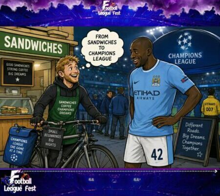 From Sandwiches to the Champions League: Bergström Cycles Into Football's Biggest Night