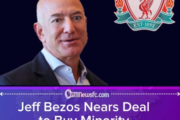 Bezos Moves Closer to Liverpool Stake as Billionaire Consortium Turns Anfield Into Football’s Latest Investment Playground