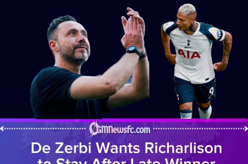 De Zerbi Declares Richarlison 'Untouchable' After Dramatic Winner as Tottenham Edge Chelsea in Sydney Thriller