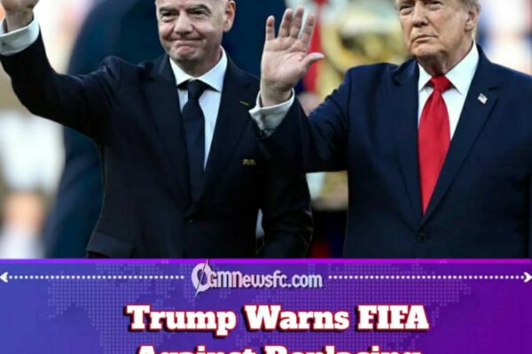 TRUMP WARNS FIFA: REPLACING INFANTINO WOULD BE A “TERRIBLE MISTAKE” AS FOOTBALL’S POWER GAME TURNS UP THE HEAT