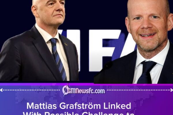 FIFA Power Struggle Deepens as Grafström Emerges as Potential Infantino Challenger