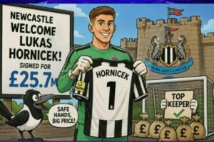Newcastle Buy a New Wall: Hornicek Arrives for £25.7m as the Magpies Fortify the Goal