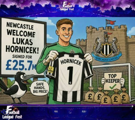 Newcastle Buy a New Wall: Hornicek Arrives for £25.7m as the Magpies Fortify the Goal
