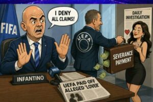 Infantino Faces Another Storm as UEFA Payment Allegations Turn Football's Boardroom Into a Very Awkward Dressing Room
