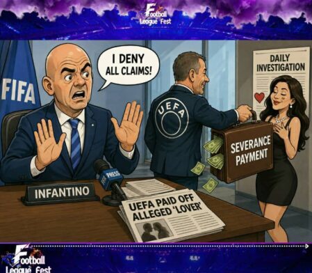 Infantino Faces Another Storm as UEFA Payment Allegations Turn Football's Boardroom Into a Very Awkward Dressing Room