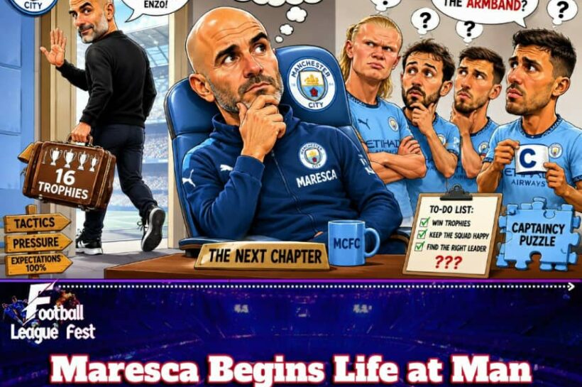 MAresca FACES THE ULTIMATE CITY TEST: HOW DO YOU REPLACE PEP GUARDIOLA WITHOUT REPLACING THE ENTIRE BLUEPRINT?